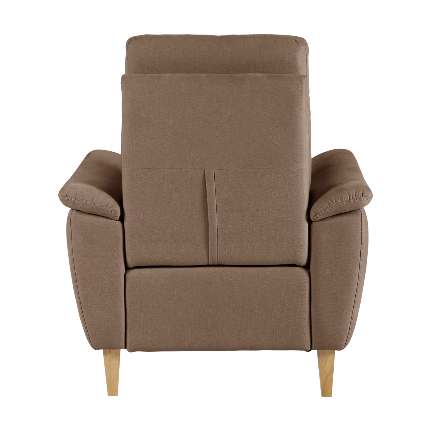 Fauteuil relax électrique coton lin Bergen
