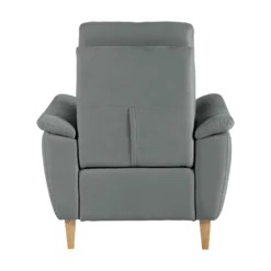 Fauteuil relax électrique coton lin Bergen