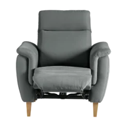 Fauteuil relax électrique coton lin Bergen