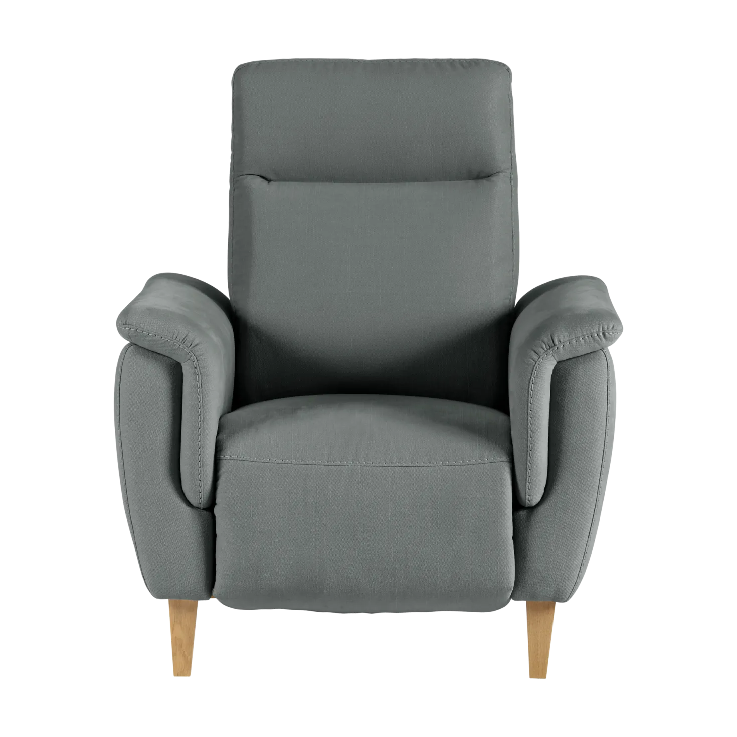 Fauteuil relax électrique coton lin Bergen