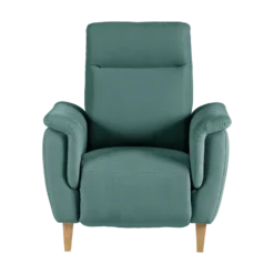 Fauteuil relax électrique coton lin Bergen