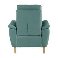 Fauteuil relax électrique coton lin Bergen
