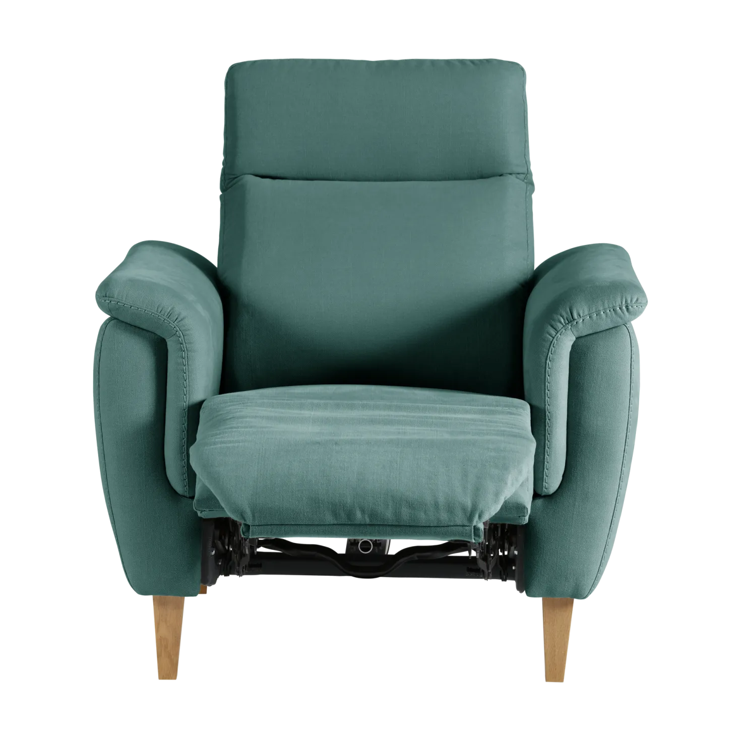Fauteuil relax électrique coton lin Bergen