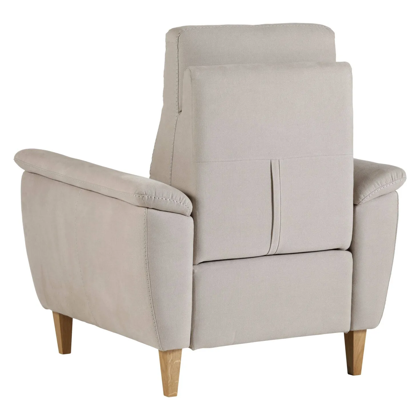 Fauteuil relax électrique coton lin Bergen