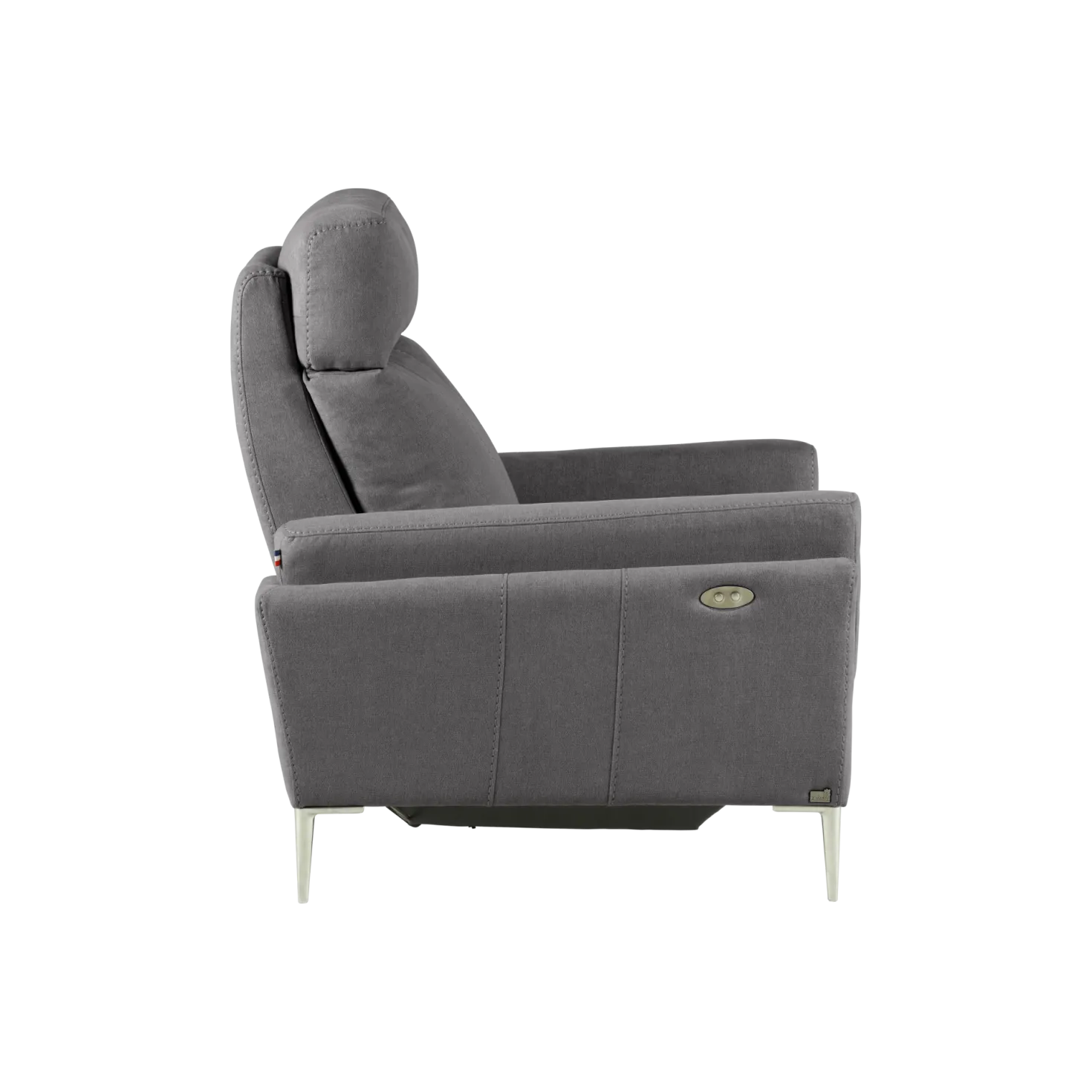 Fauteuil relax électrique tissu Boston