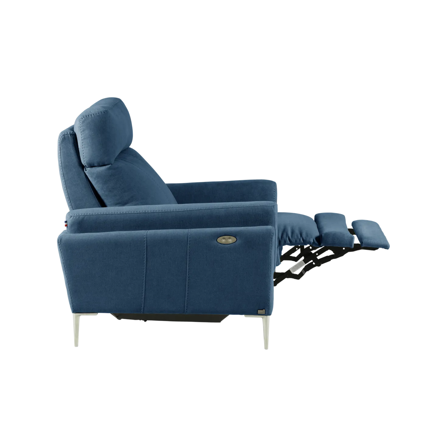Fauteuil relax électrique tissu Boston