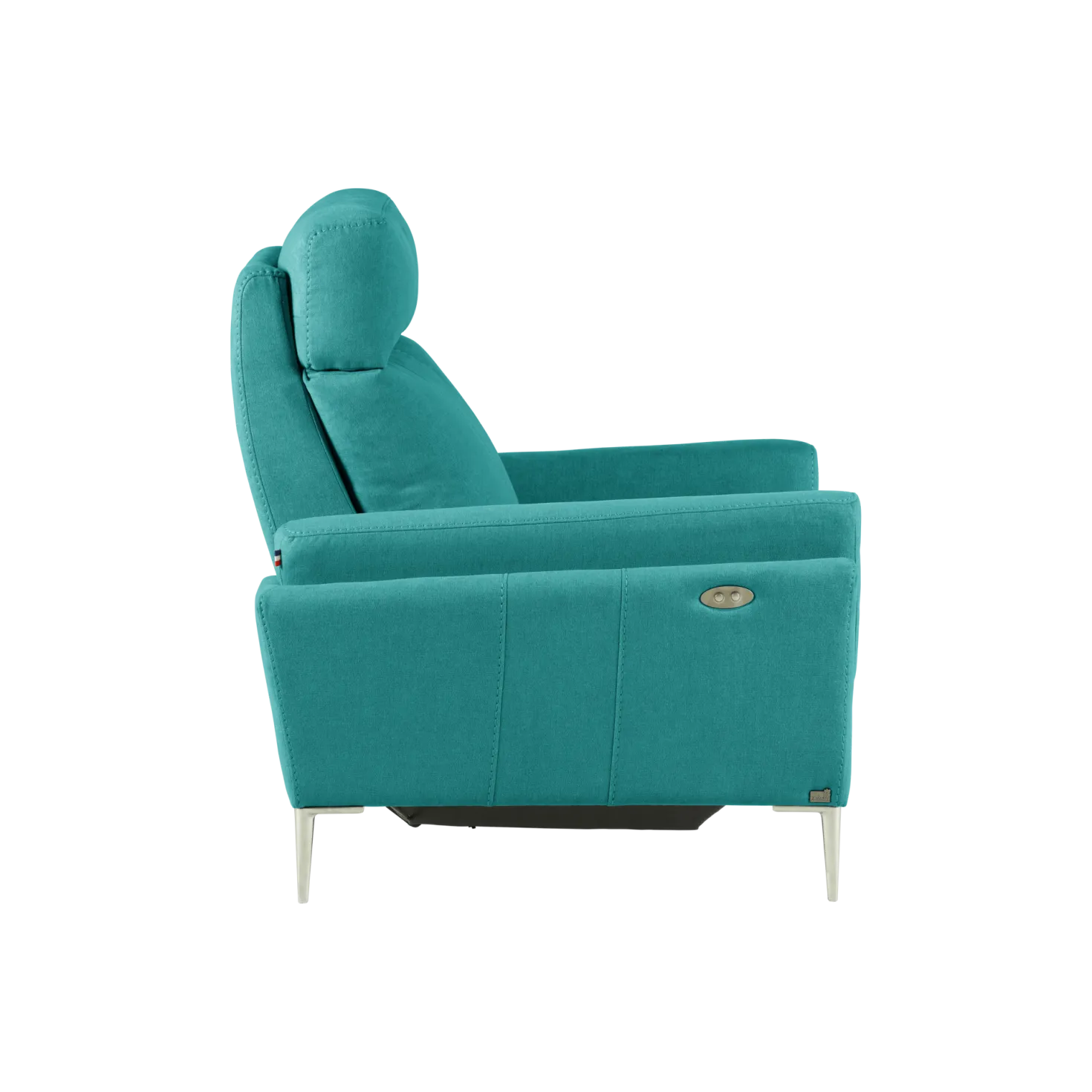 Fauteuil relax électrique tissu Boston