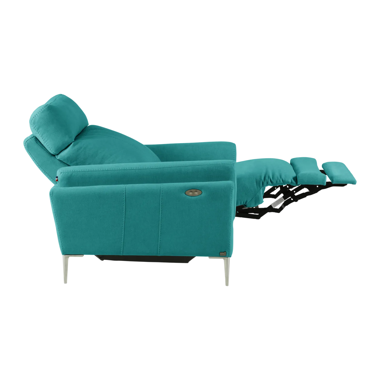 Fauteuil relax électrique tissu Boston