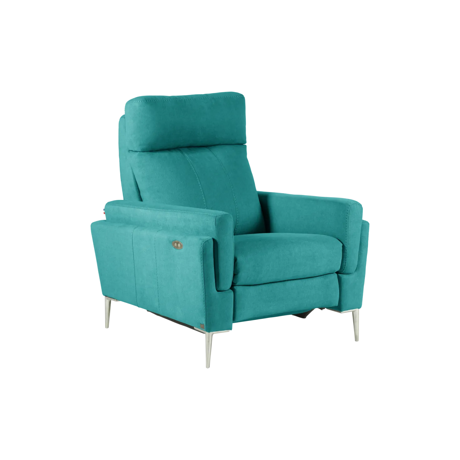 Fauteuil relax électrique tissu Boston