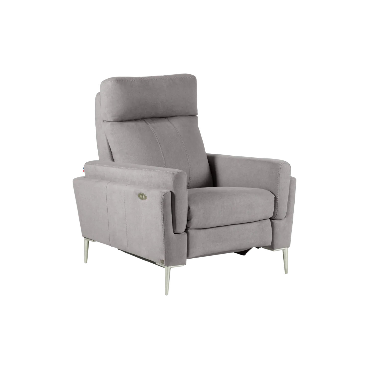 Fauteuil relax électrique tissu Boston