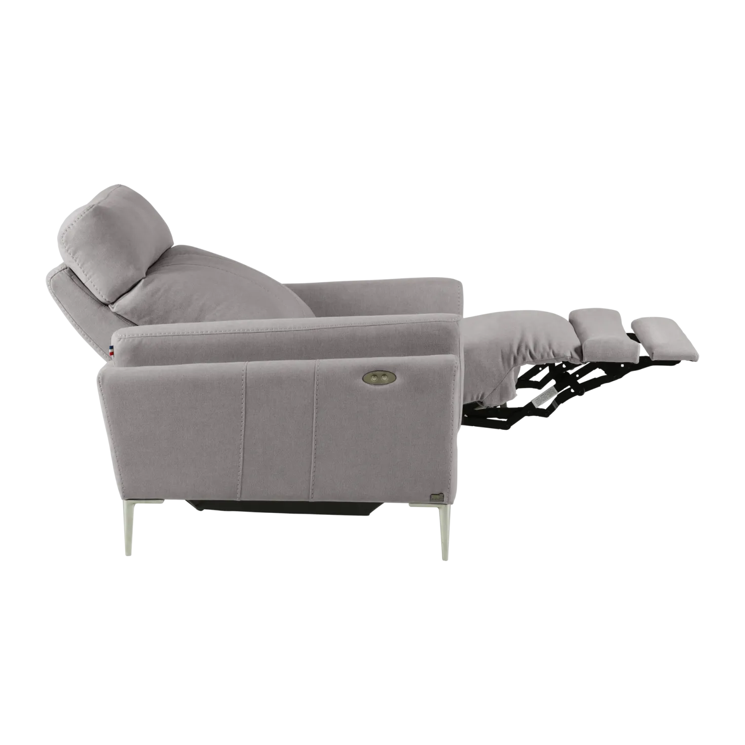 Fauteuil relax électrique tissu Boston