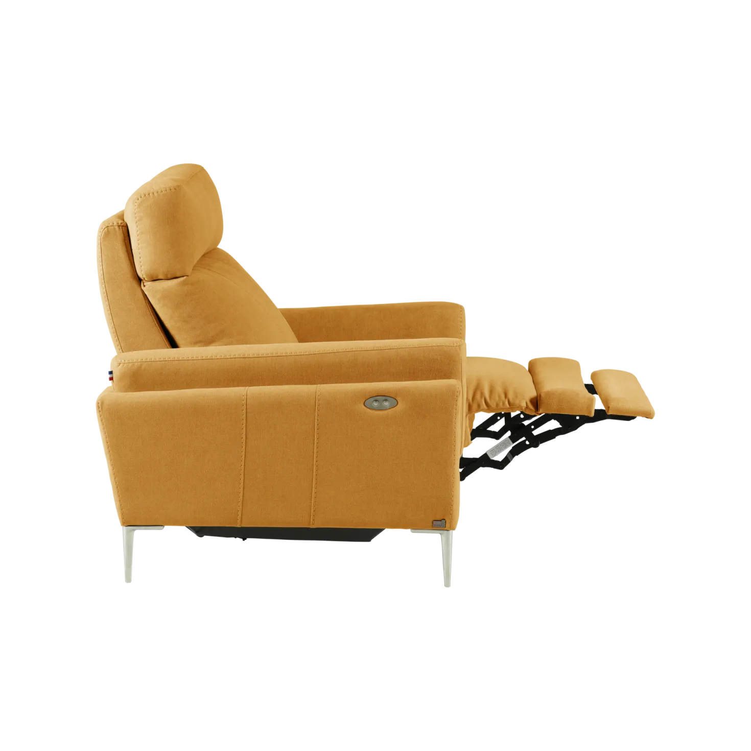 Fauteuil relax électrique tissu Boston