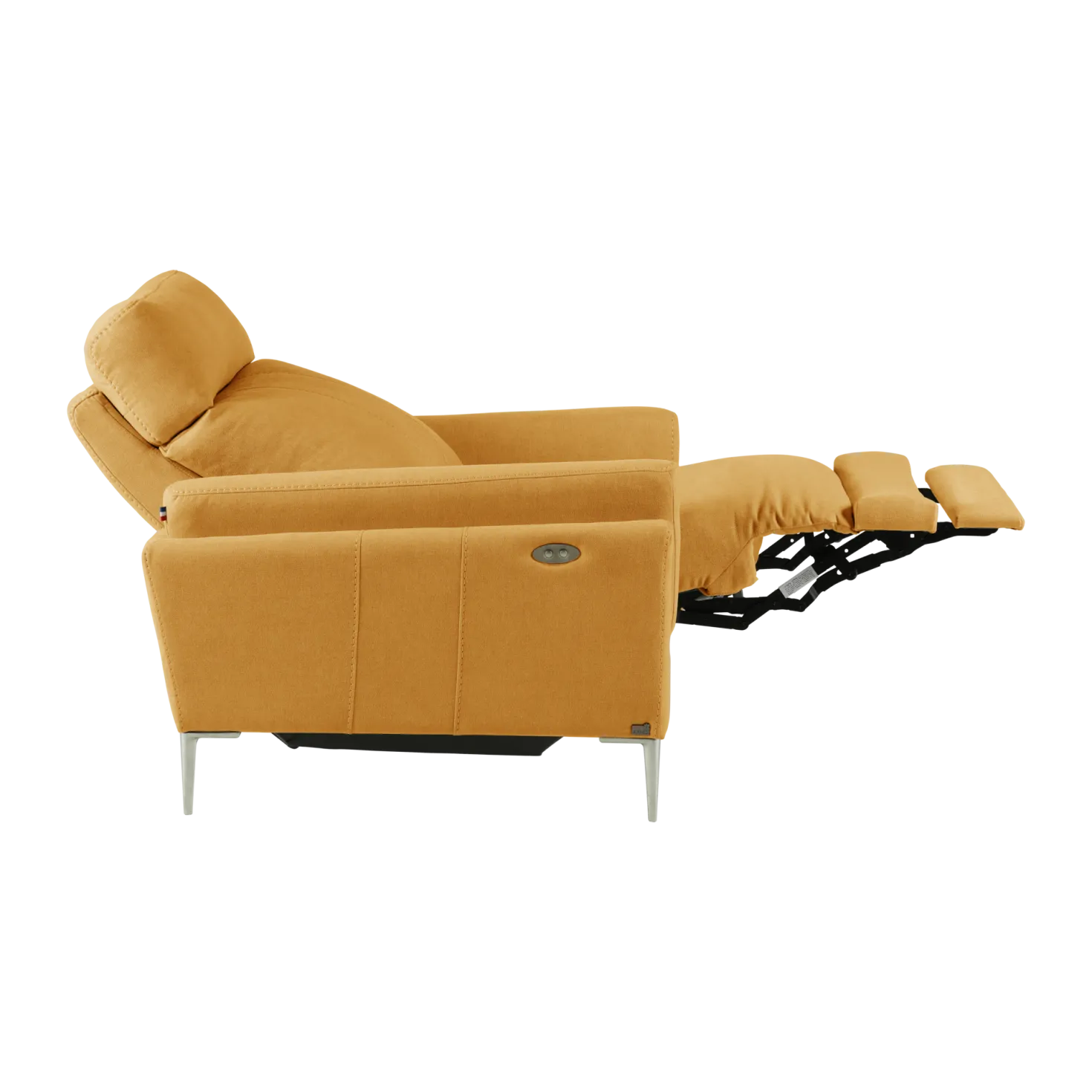 Fauteuil relax électrique tissu Boston