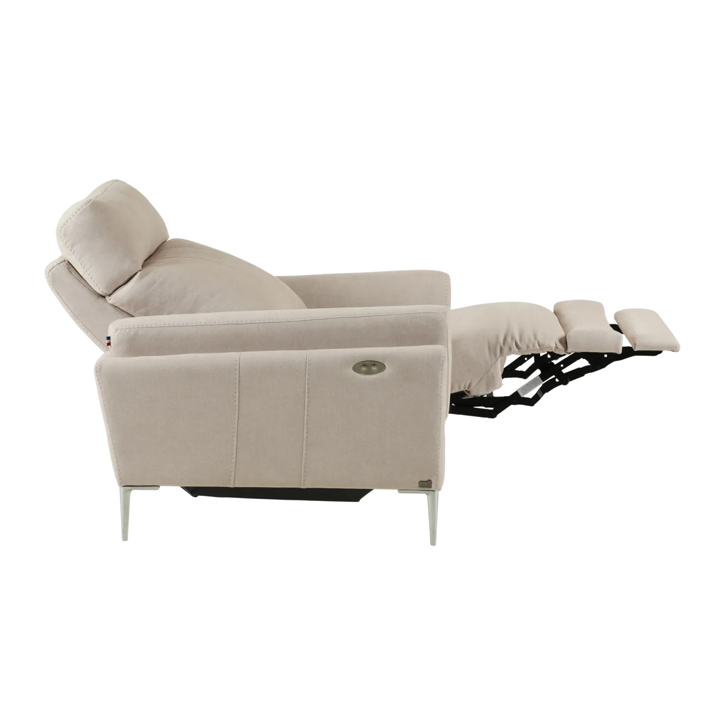 Fauteuil relax électrique tissu Boston