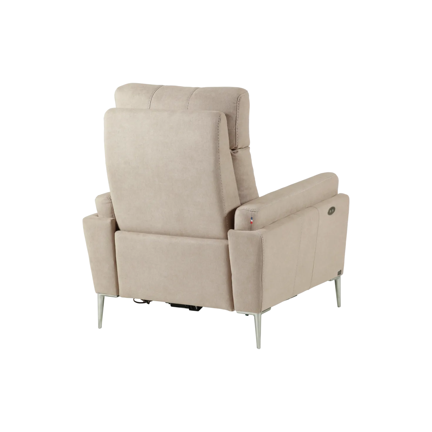 Fauteuil relax électrique tissu Boston