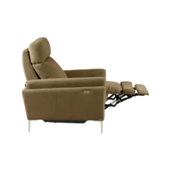 Fauteuil relax électrique tissu Boston