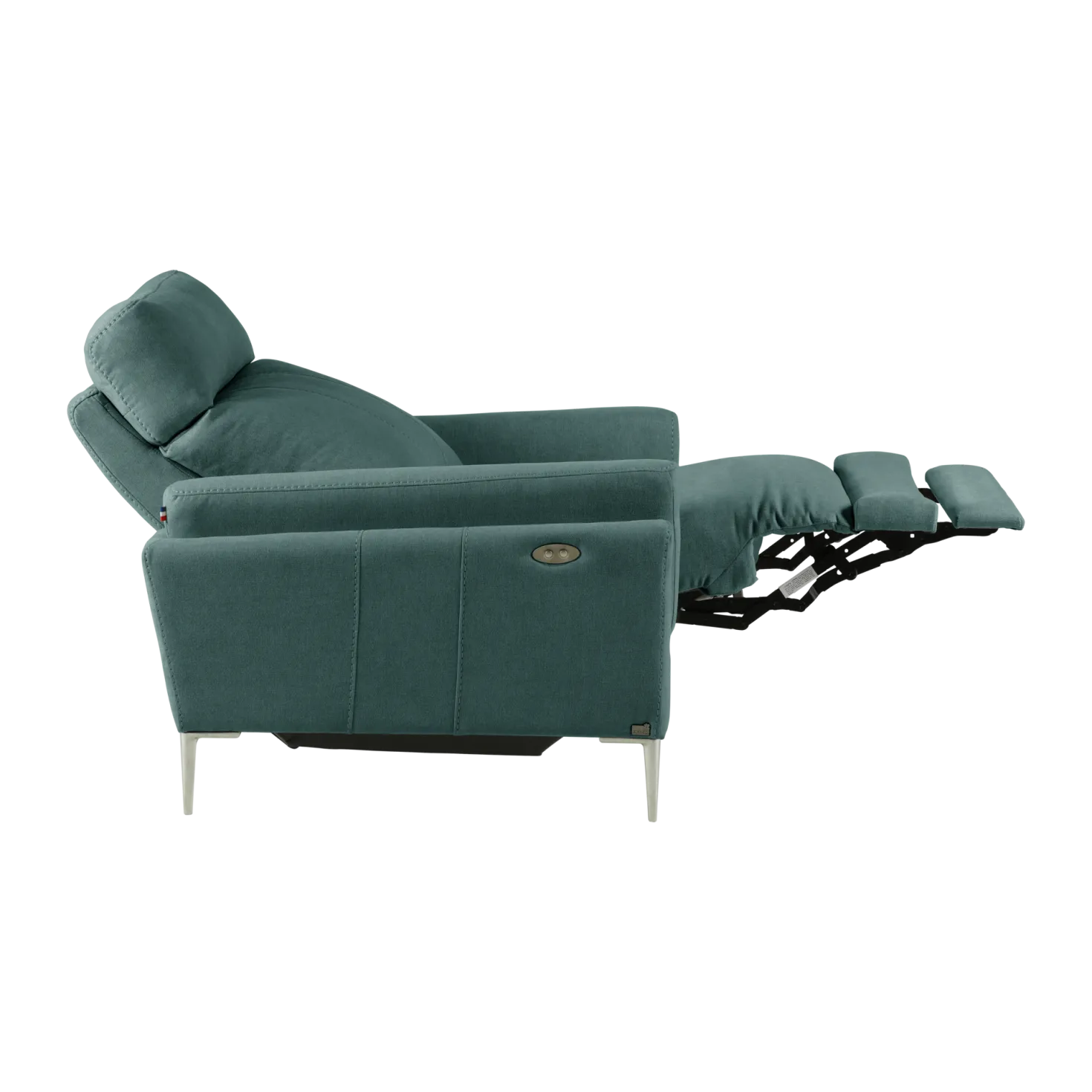 Fauteuil relax électrique tissu Boston