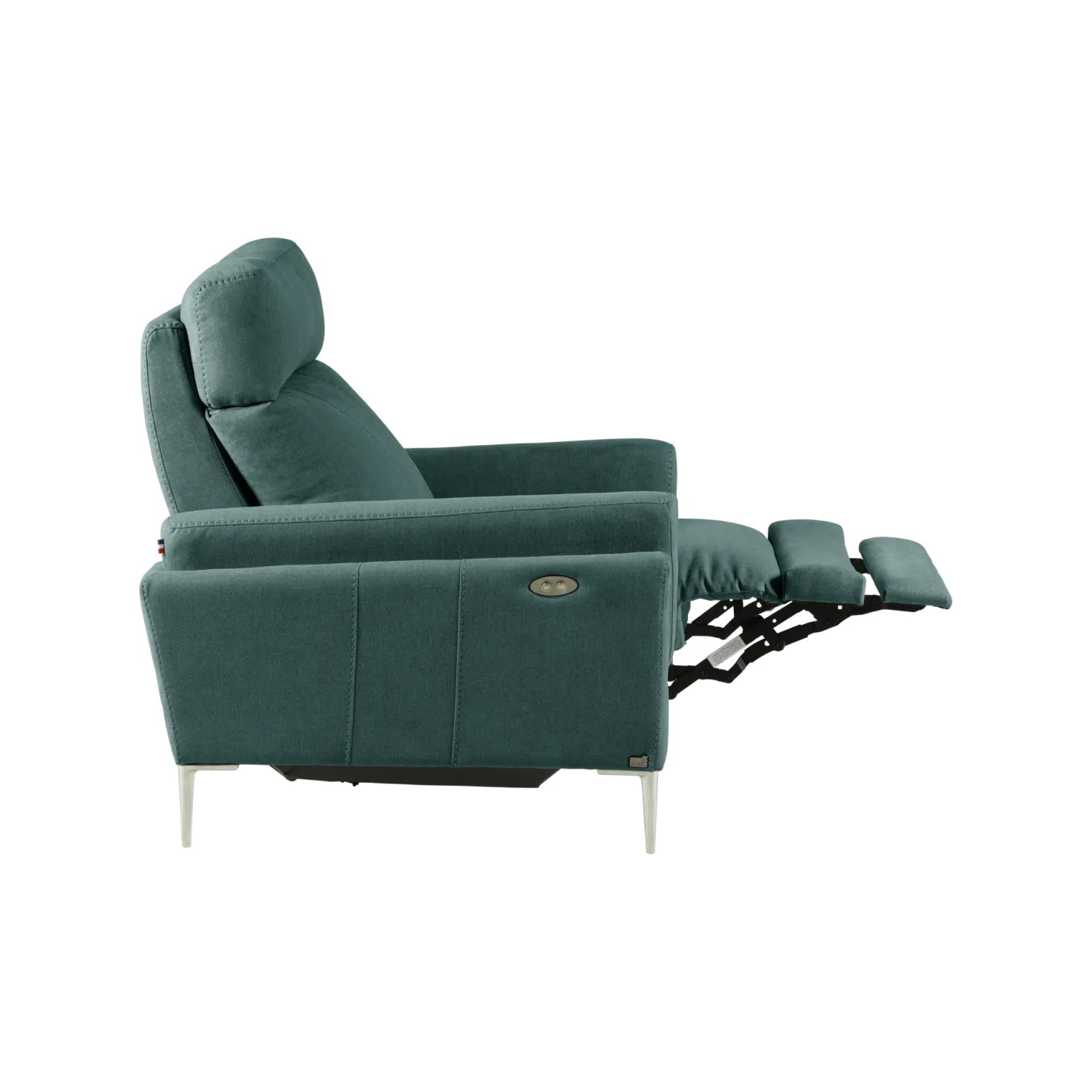 Fauteuil relax électrique tissu Boston