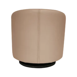 Fauteuil relax pivotant cuir Colin