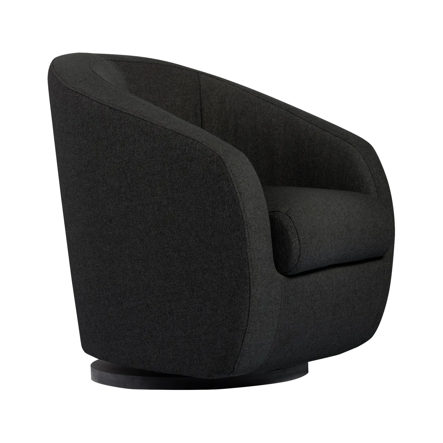 Fauteuil relax pivotant tissu Colin