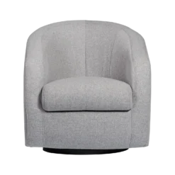 Fauteuil relax pivotant tissu Colin
