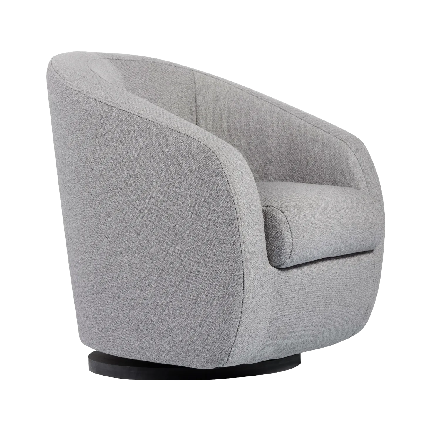 Fauteuil relax pivotant tissu Colin