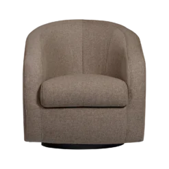 Fauteuil relax pivotant tissu Colin