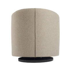 Fauteuil relax pivotant tissu Colin