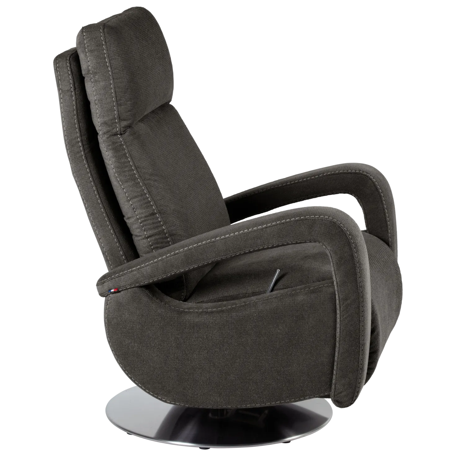 Fauteuil relax tissu recyclé Buxy