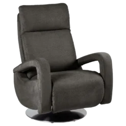 Fauteuil relax tissu recyclé Buxy