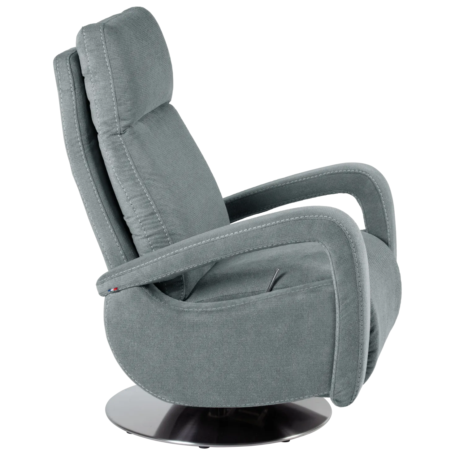 Fauteuil relax tissu recyclé Buxy