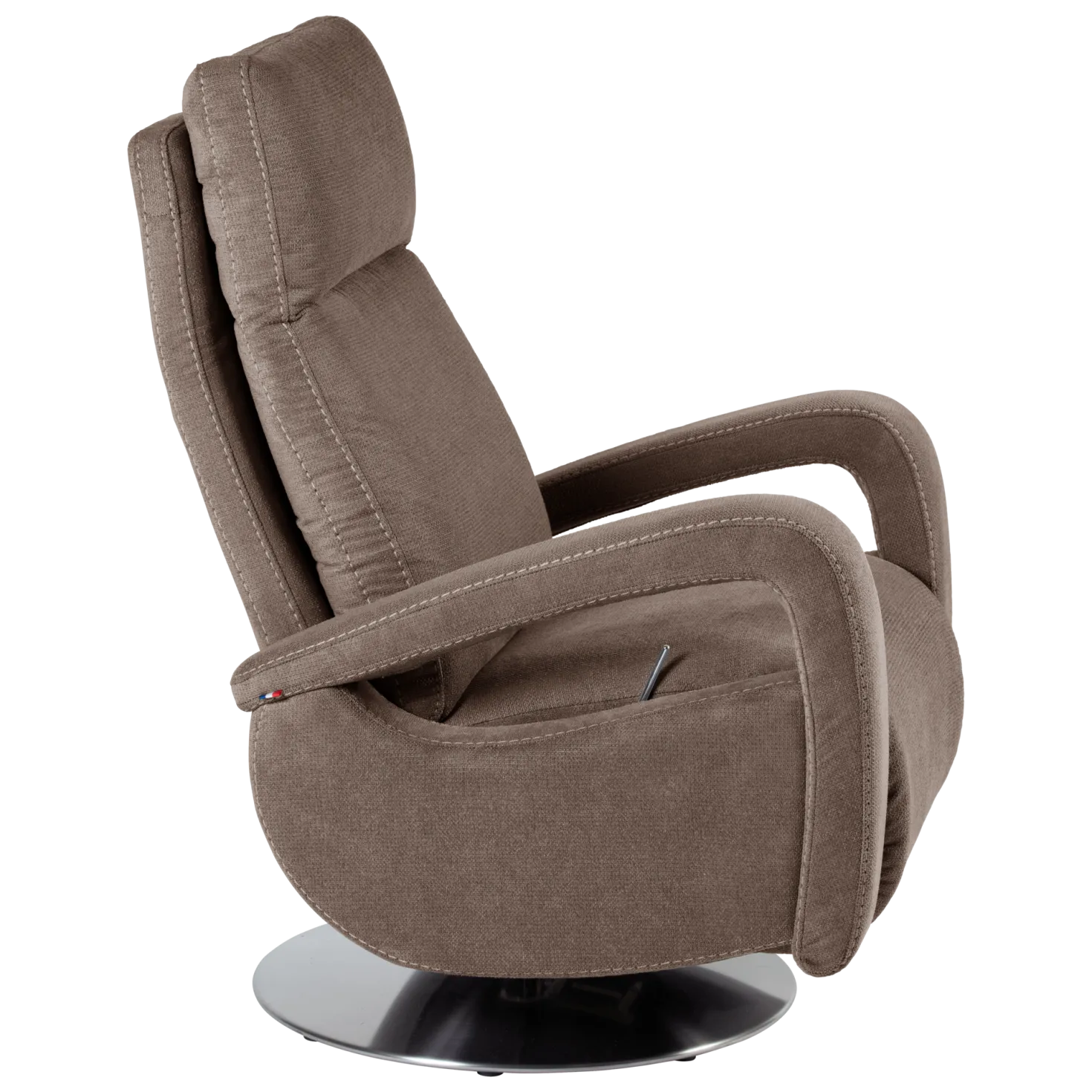 Fauteuil relax tissu recyclé Buxy