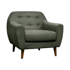 Fauteuil tissu Agathe