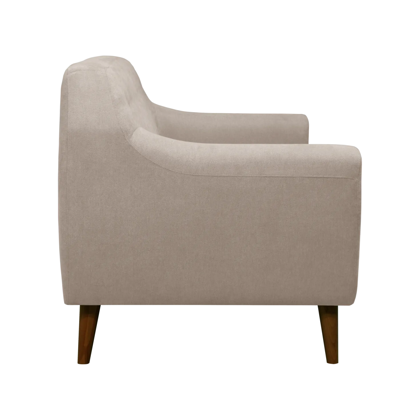 Fauteuil tissu chiné Agathe