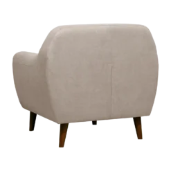 Fauteuil tissu chiné Agathe