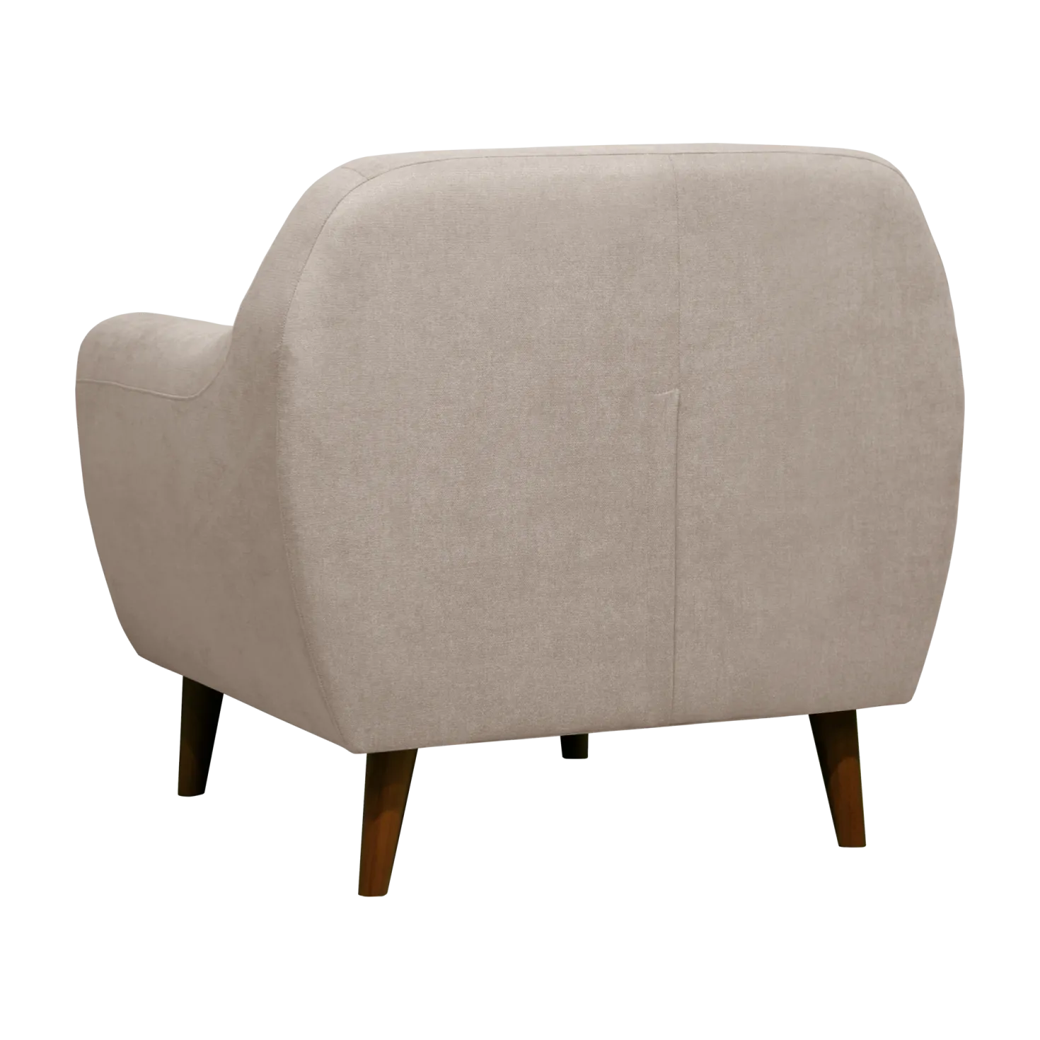 Fauteuil tissu chiné Agathe