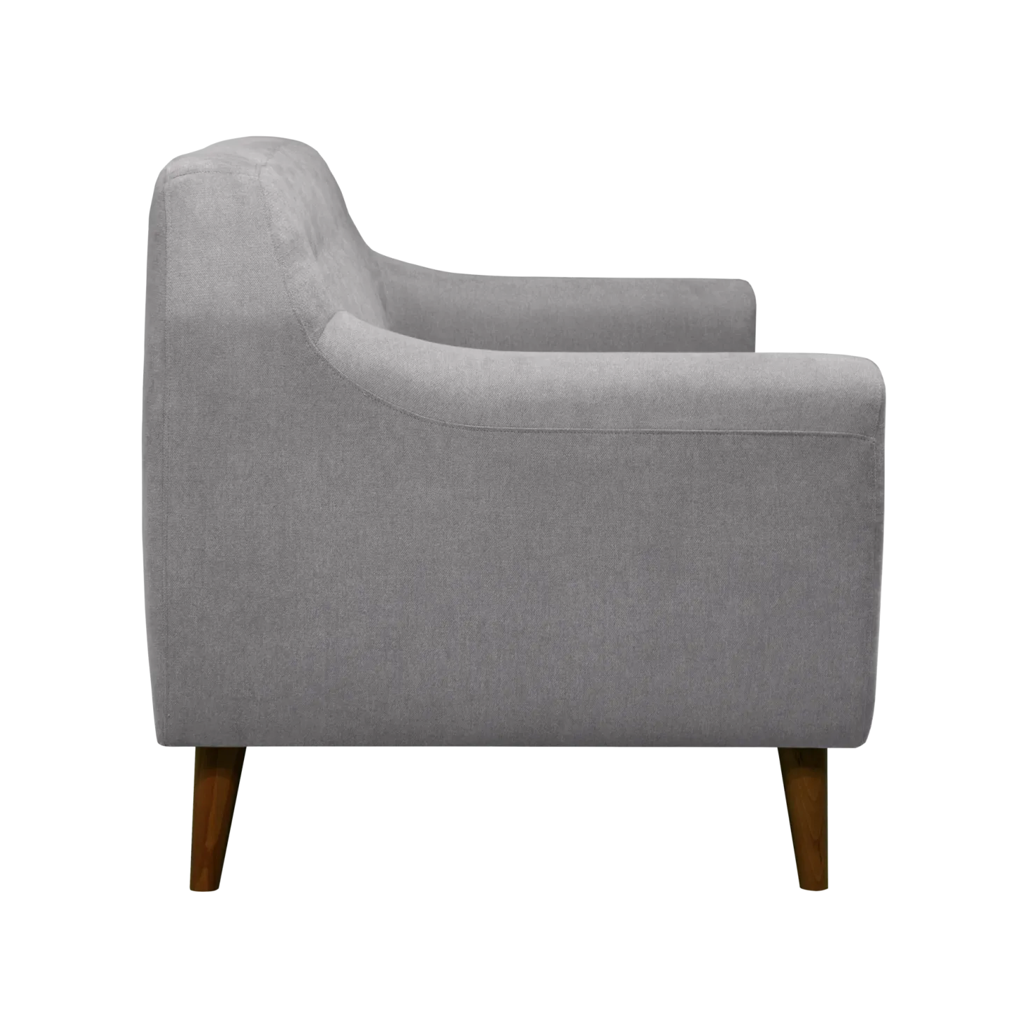 Fauteuil tissu chiné Agathe