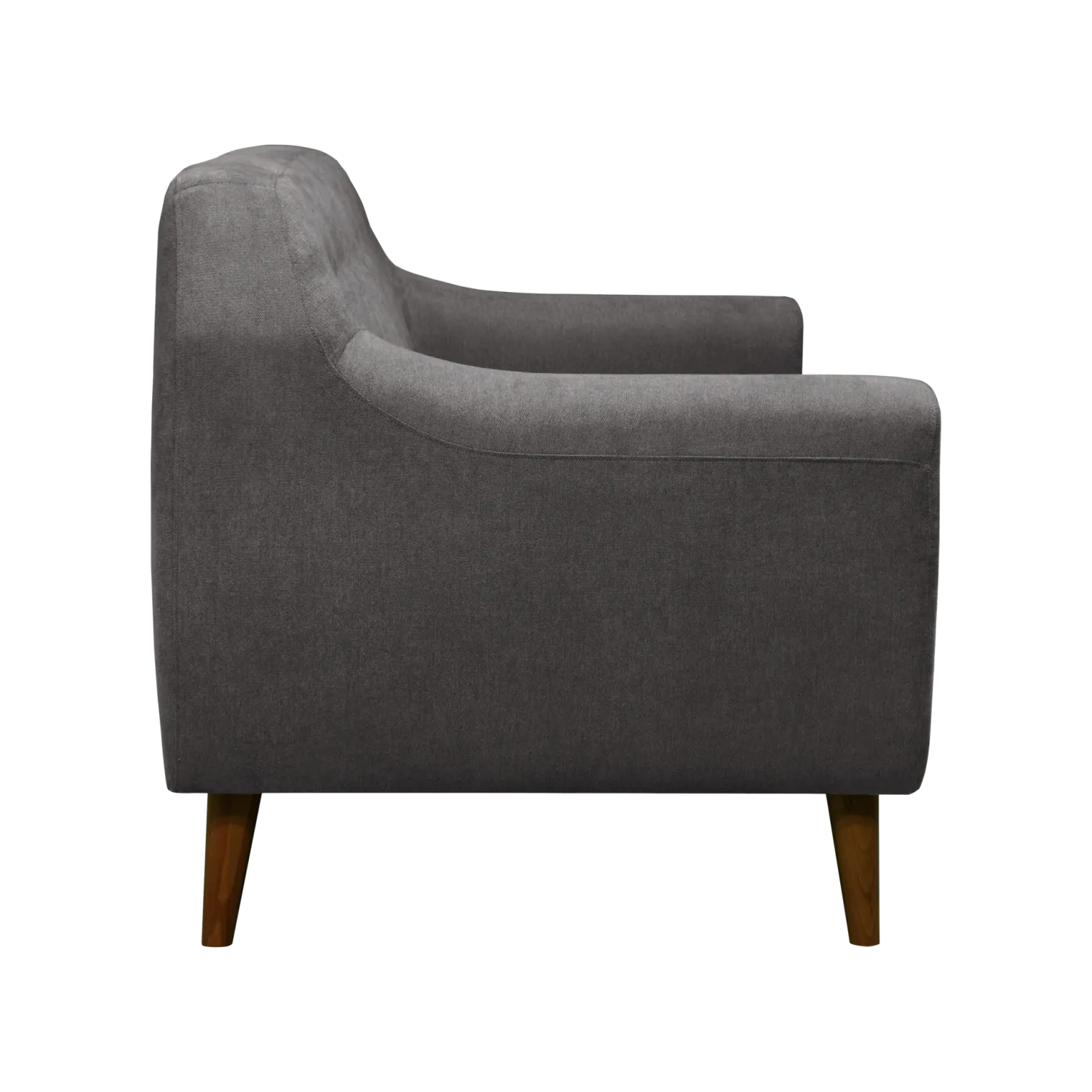 Fauteuil tissu chiné Agathe