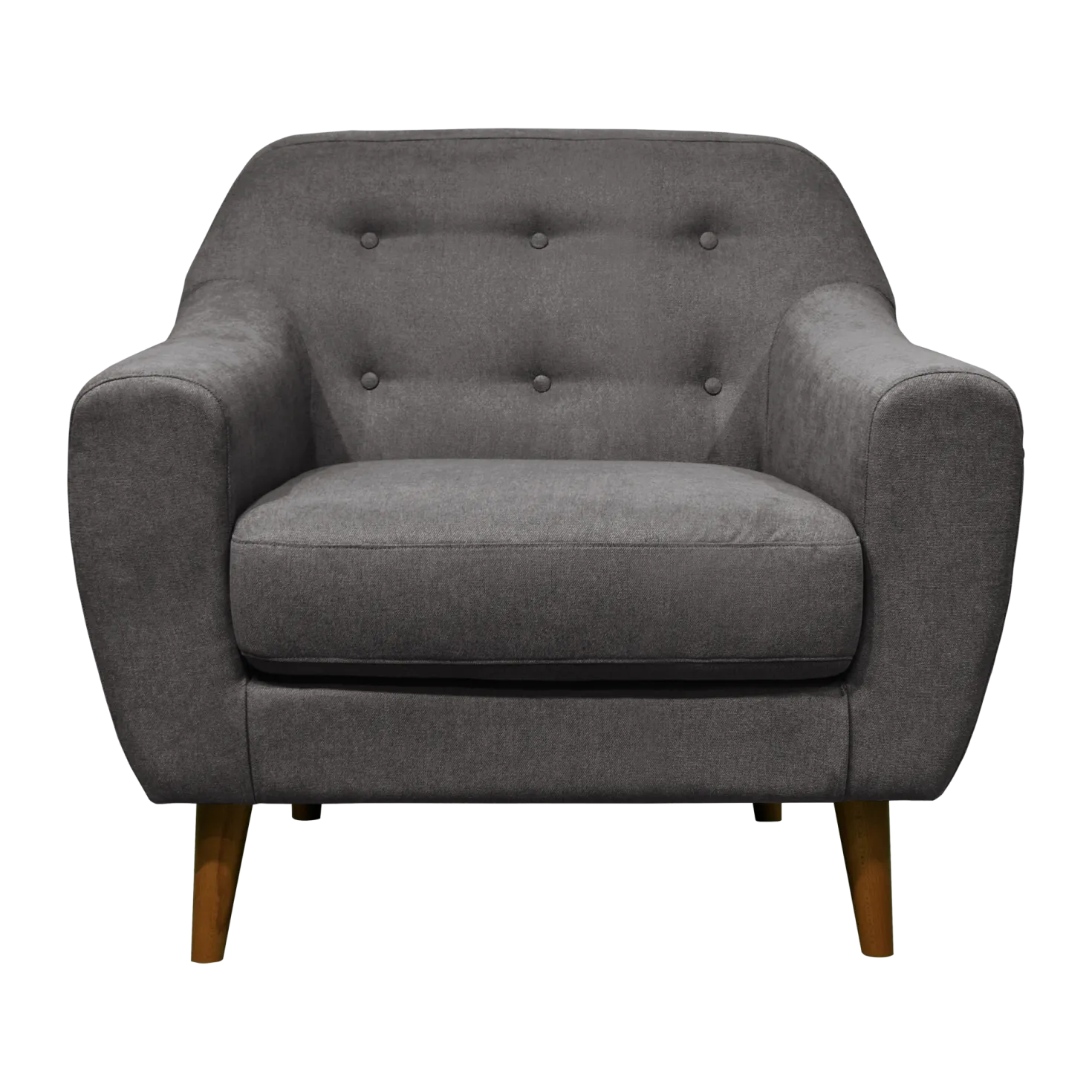 Fauteuil tissu chiné Agathe