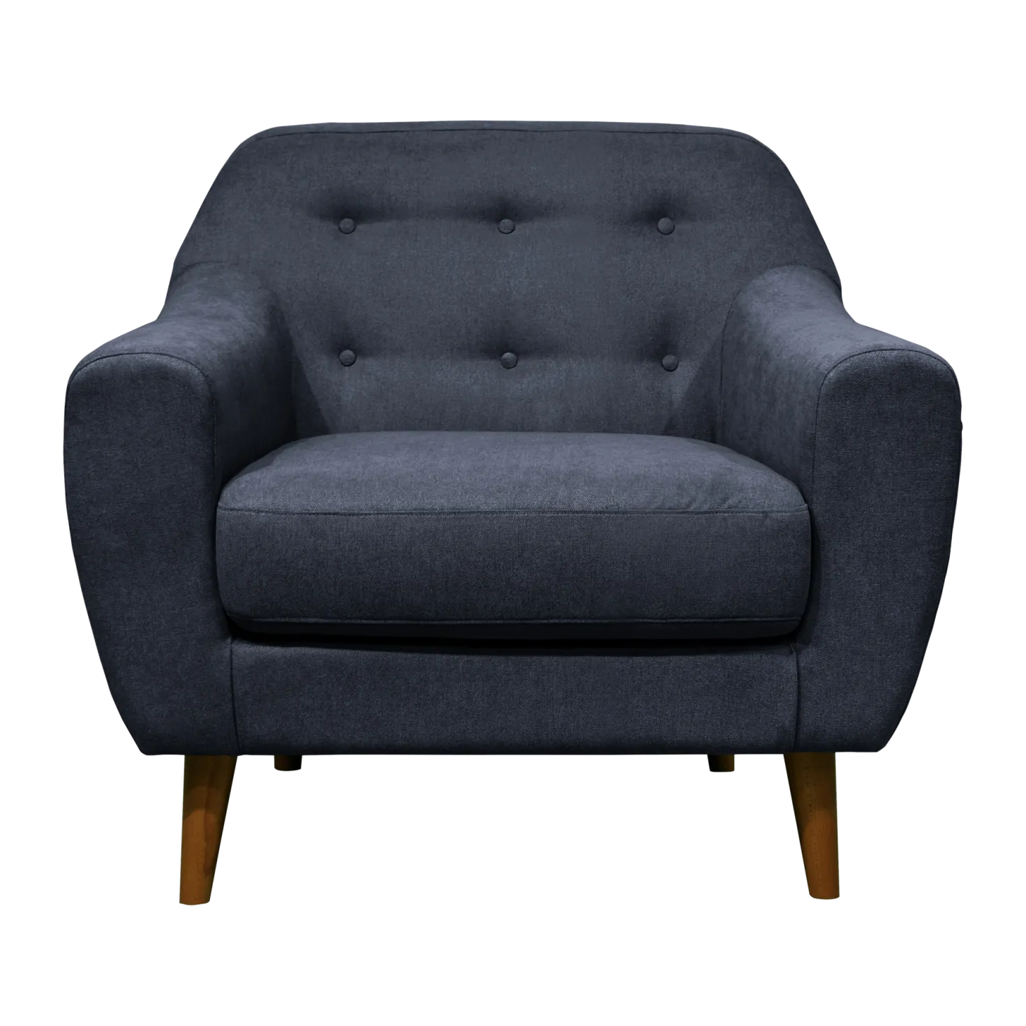 Fauteuil tissu chiné Agathe