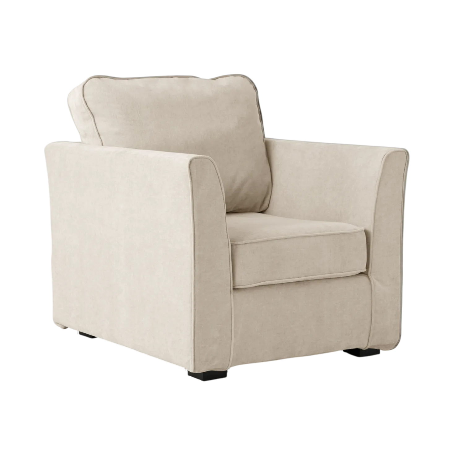Fauteuil tissu déhoussable Marbella