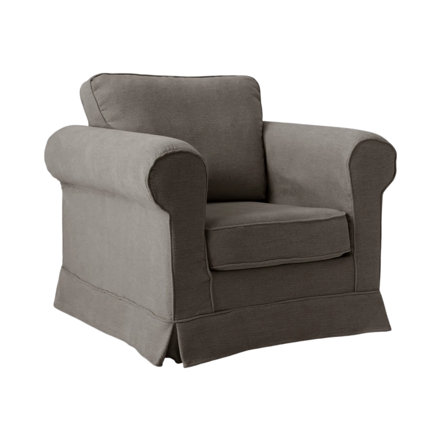 Fauteuil tissu déhoussable Naxos