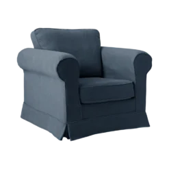 Fauteuil tissu déhoussable Naxos