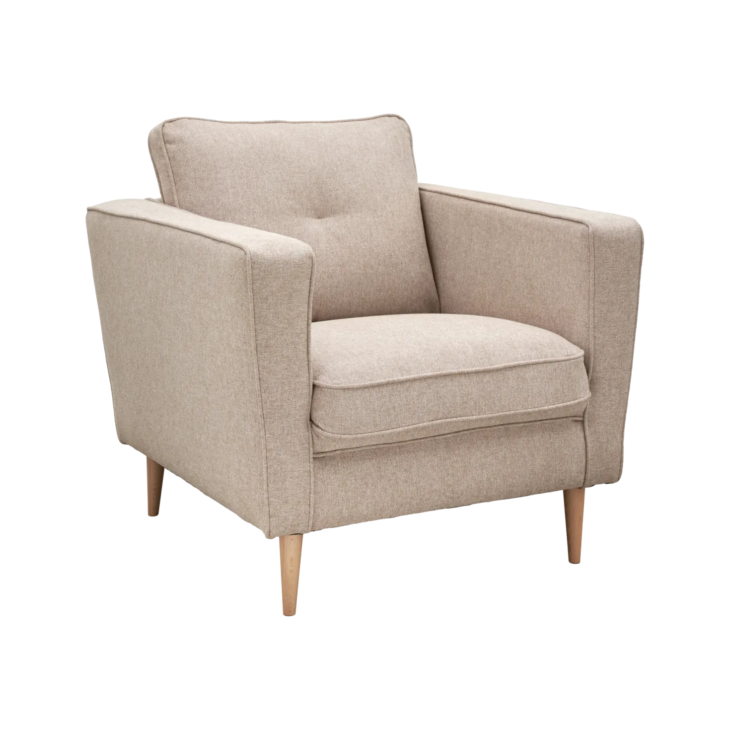 Fauteuil tissu Ondine