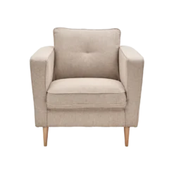 Fauteuil tissu Ondine