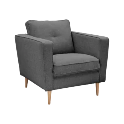 Fauteuil tissu Ondine