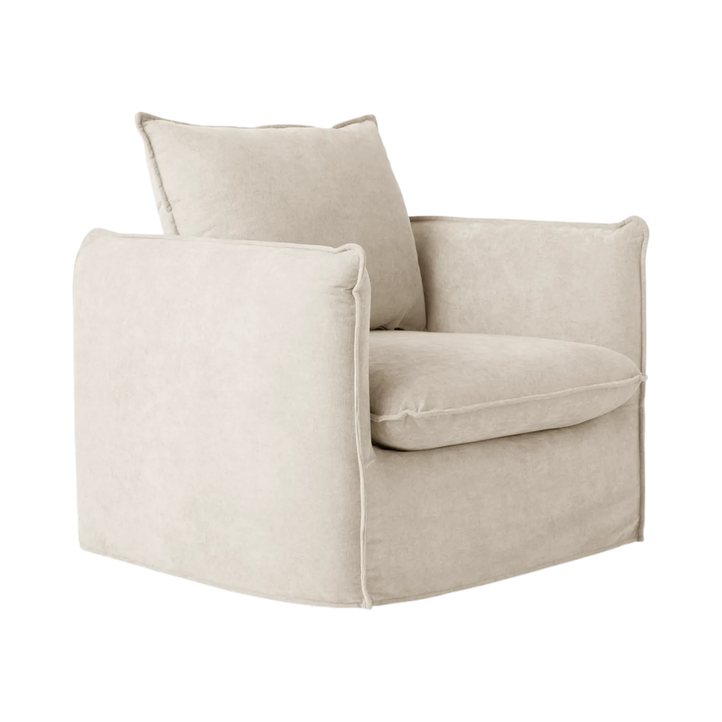 Fauteuil tissu Orphée