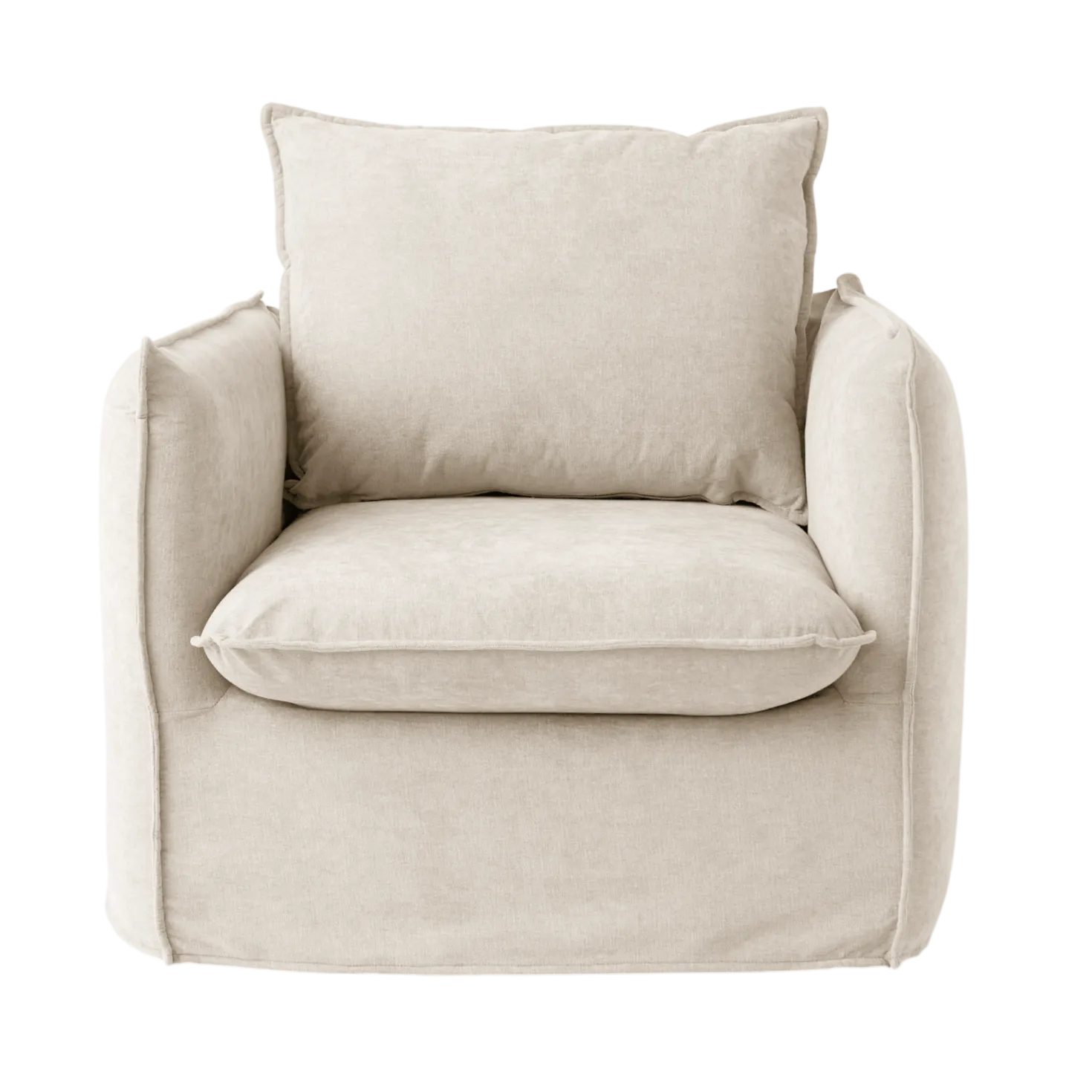 Fauteuil tissu Orphée