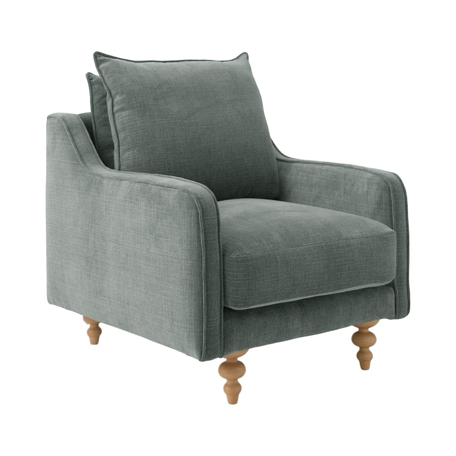 Fauteuil tissu Orso