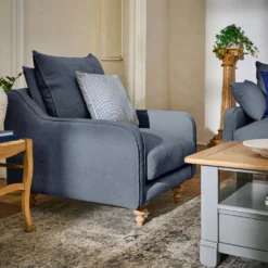 Fauteuil tissu Orso